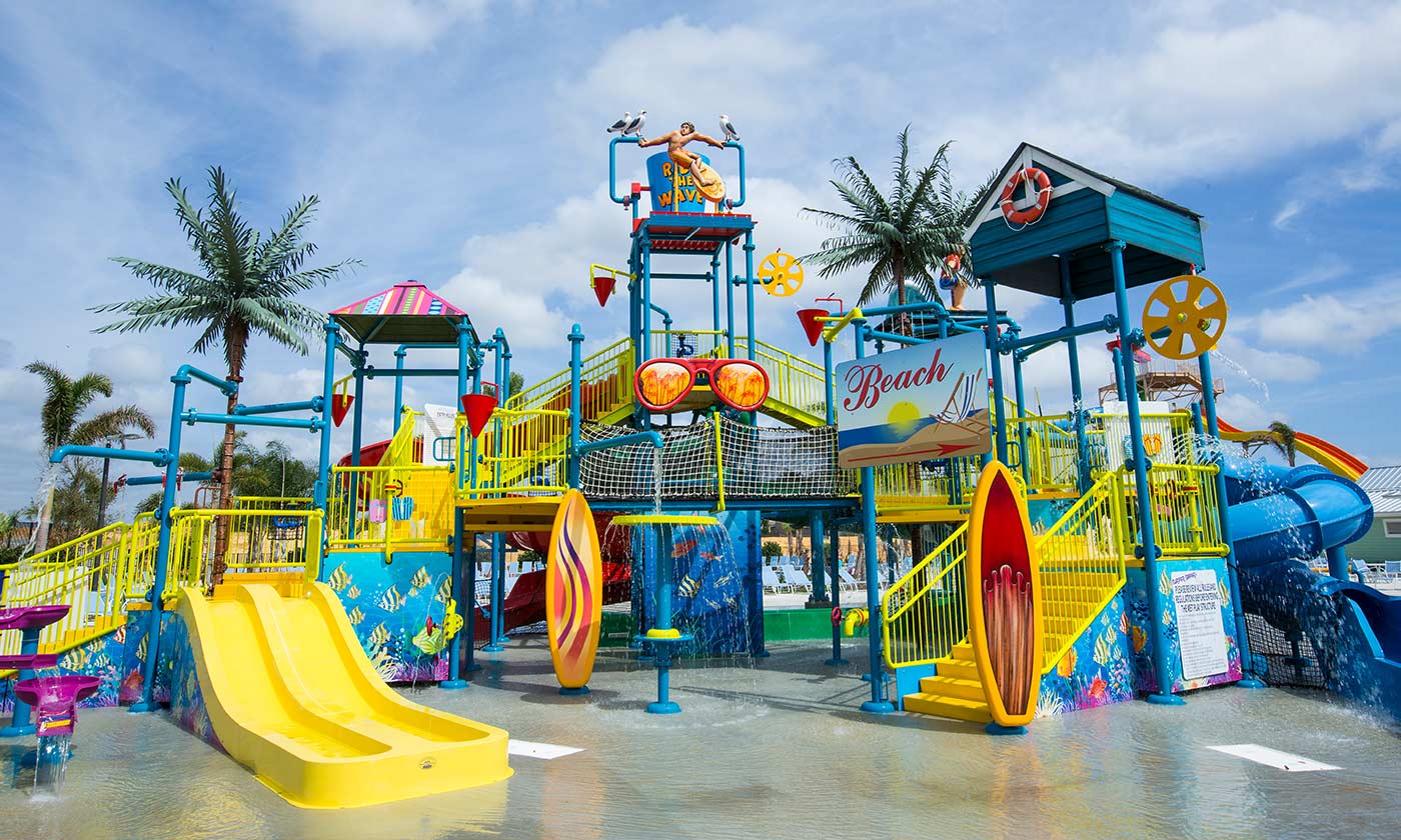 Kids waterpark at Encore Resort