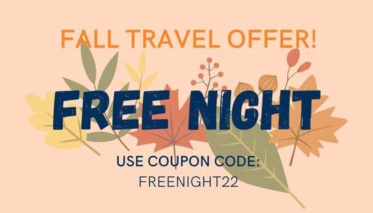 Fall travel offer