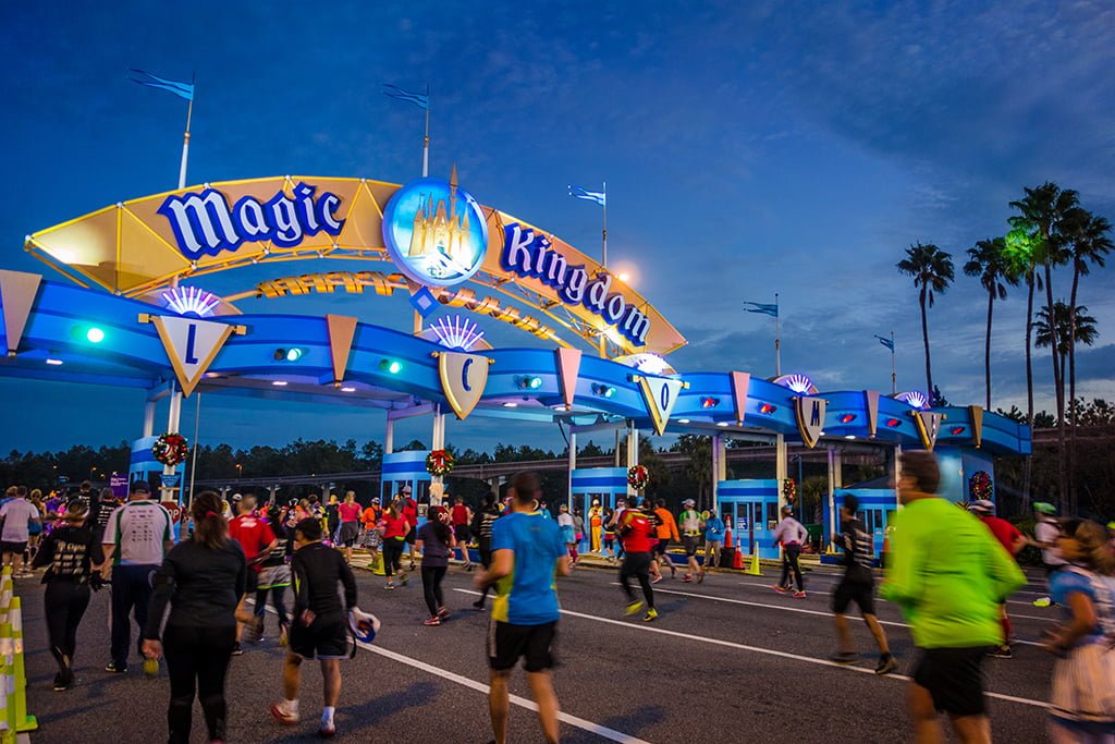 Run Disney Event through Magic Kingdom 