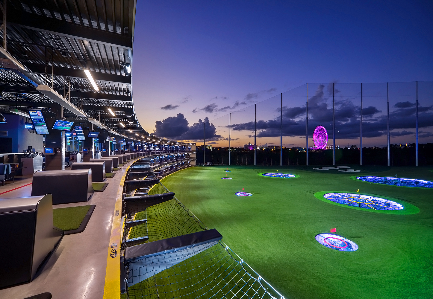 Topgolf introduces Toptracer at its first Orlando location