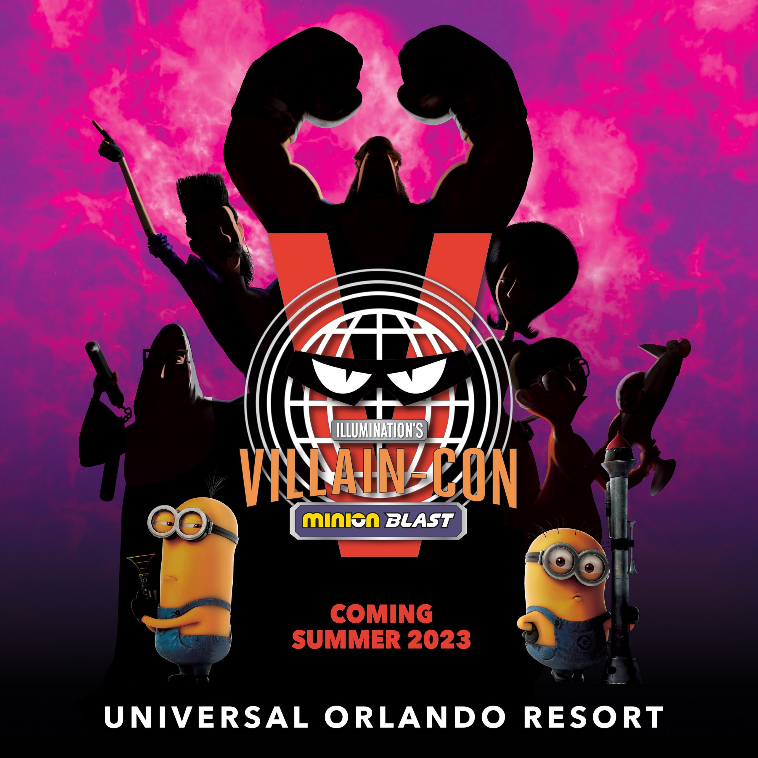 Illumination's Villain-Con Minion Blast Universal Orlando Resort 